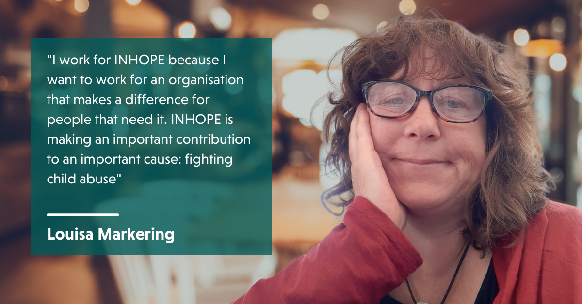 Meet Louisa, INHOPE's Interim Operations Manager
