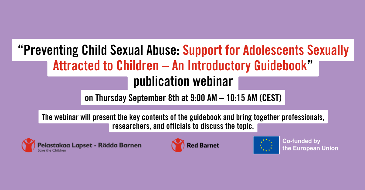 Preventing Child Sexual Abuse Webinar by Save the Children