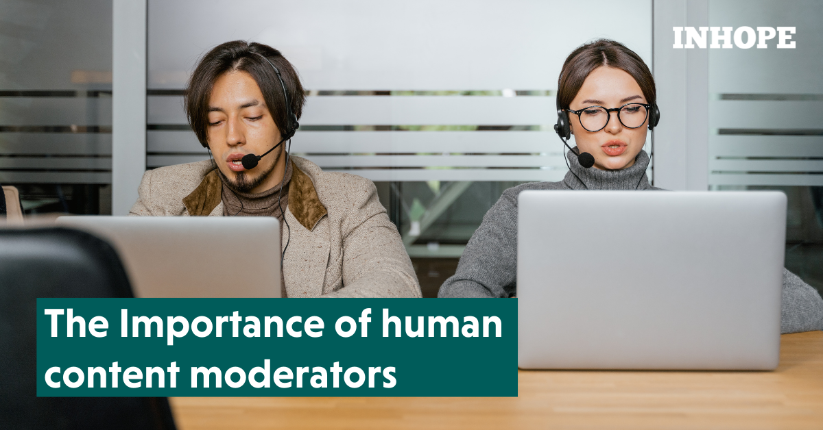 The importance of human content moderators