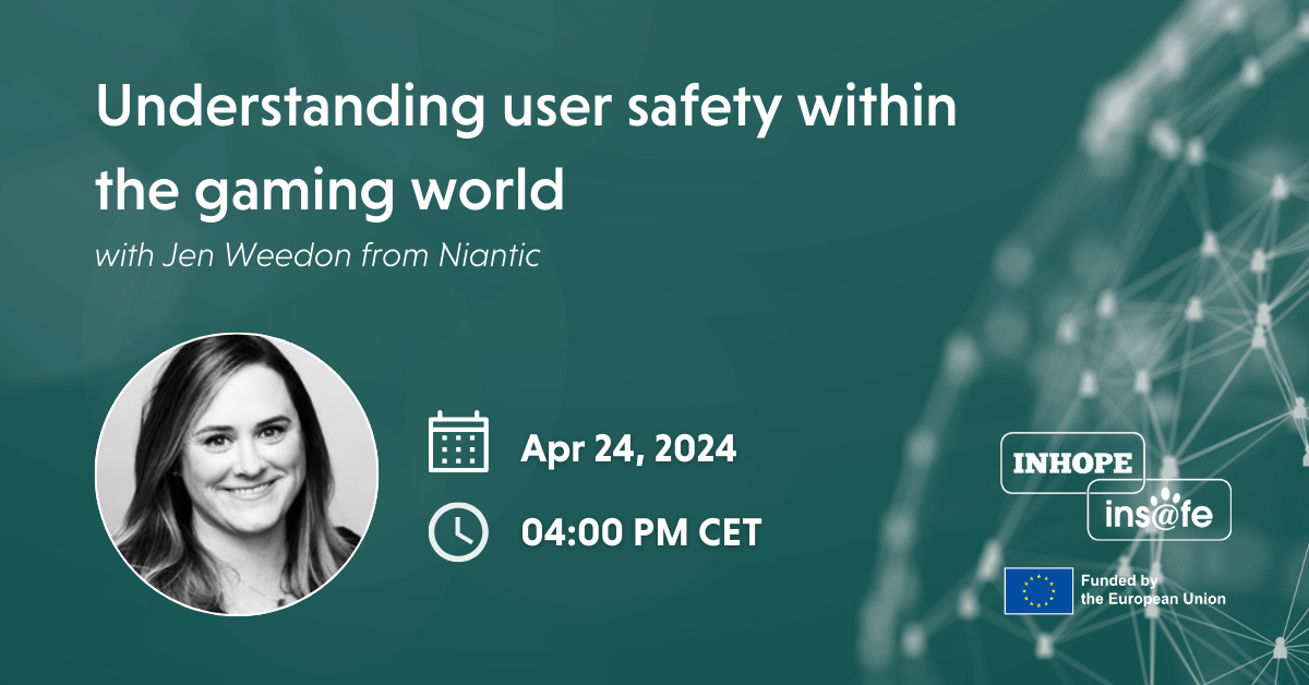 Webinar: Understanding User Safety in the Gaming World